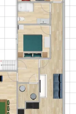 T2 Na Da Com Varanda - Yellow Door