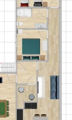 T2 Na Da Com Varanda - Yellow Door